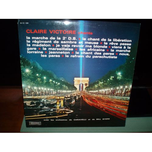 Claire Victoire Chante.