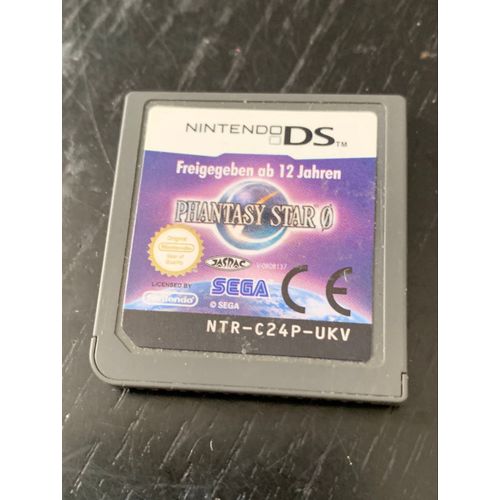Jeu Ds .. Phantasy Star 0 ¿¿Attention¿.Sans Boîte ¿..Allemand 