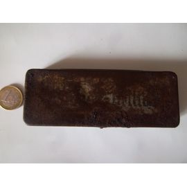 Étui Lunette Allemande Terrain Normandie Fouille Restant D'Écriture Du Soldat