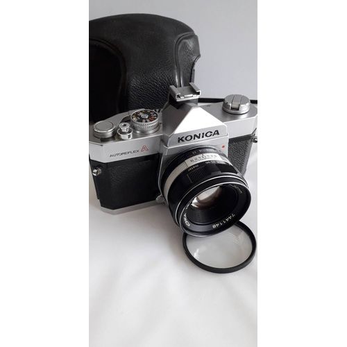 KONICA autoreflex A lens HEXANON 52mm 1.8
