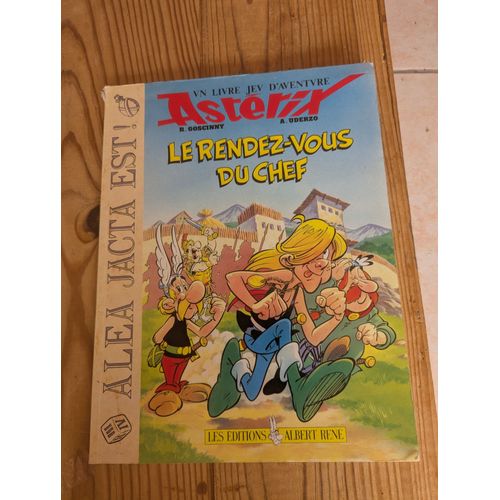Alea Jacta Est :Livre Jeu Astérix Le Rendez Vous Du Chef