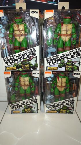 Les Tortues Ninja Mirage Comics Neca 4 Tmnt Sous Boîte