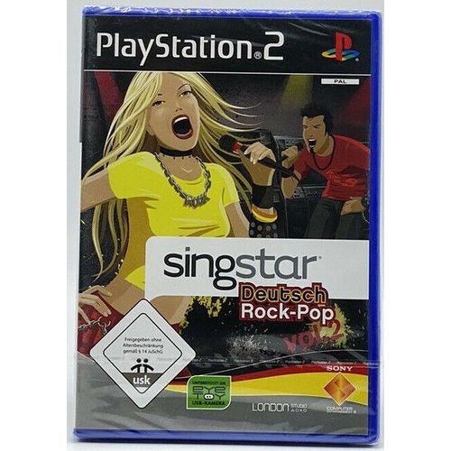 Singstar Deutsch Rock Pop Vol. 2 Ps2