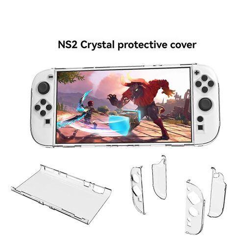 Étui De Protection Transparent Pour Console De Jeu Switch2