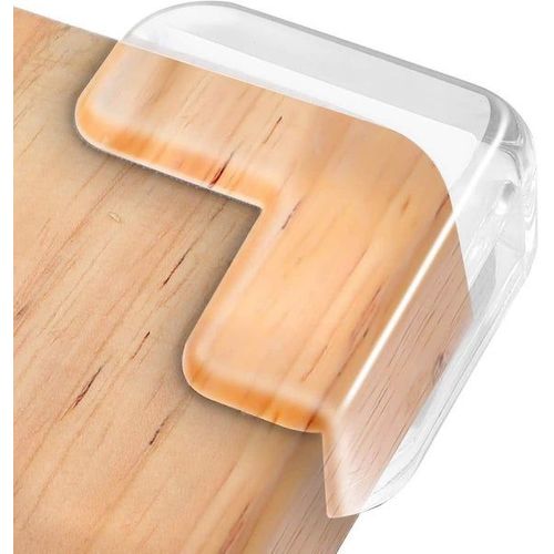 Protections D'angle Épaisses Pour La Sécurité De Bébé - Lot De 12, Pvc Transparent, Forte Adhérence, Rembourrage Doux, 4,2 Cm X 4,2 Cm