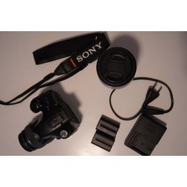 Sony Alpha A65 24.7 Mpix + Objectif Sony 3.5-5.6/ 118-55 SAM + Objectif Sony DT 4.5-5.6/ 55-300 SAM - Noir