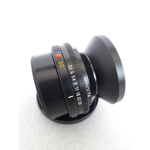 MINOLTA OBJECTIF AUTO BELLOWS MACRO 50mm 3.5 50 mm