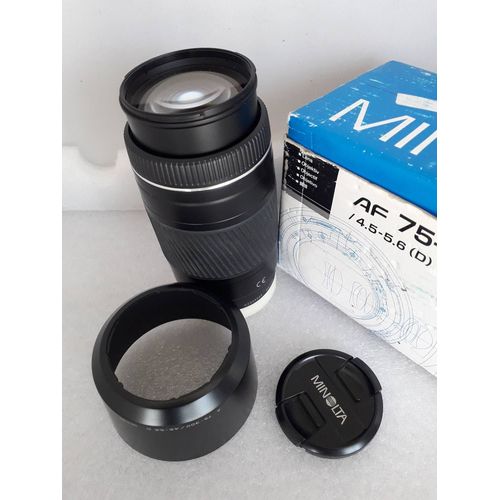 OBJECTIF MINOLTA AF 75-300 /4-5.6 D