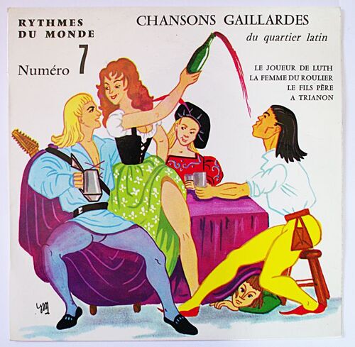 Chansons Gaillardes Du Quartier Latin