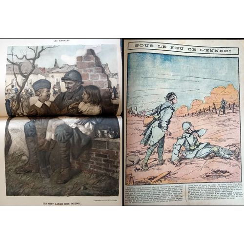 Rare Lot De 39 Revues Reliées Les Annales Politiques Et Littéraires Guerre 1916 À 1917 (Ww1)