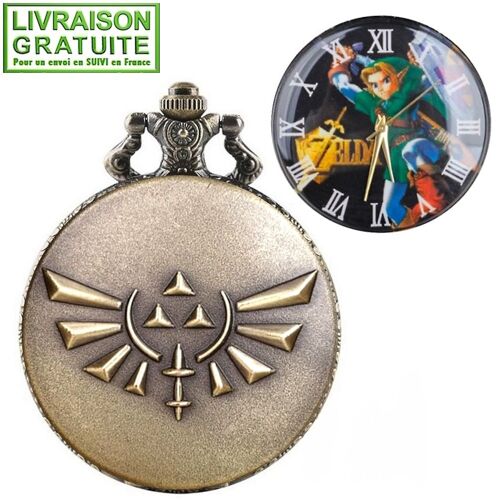 Montre Gousset The Legend Of Zelda Link (Réf 1)