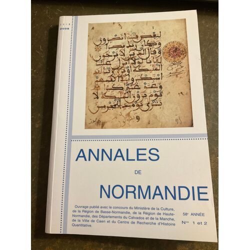Annales De Normandie, Juin 2008.
