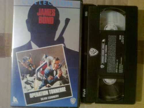 Cassette Video Vhs - Opération Tonnerre - Sean Connery