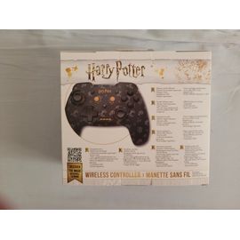 Manette Harry Potter Noir Sans Fil Pour Switch/Switch Oled / Pc