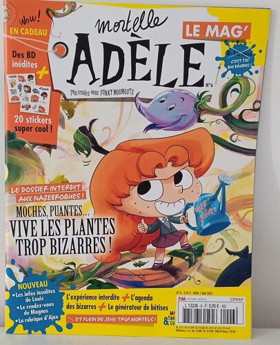 Le Mag ' Mortelle Adèle N° 6 Avril Et Mai 2024