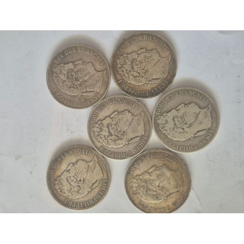 5 Francs En Argent Louis Philippe.
