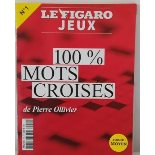 Le Figaro Jeux 100 % Mots Croisés Force : Moyen
