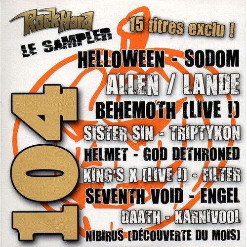 Le Sampler Rock Hard N° 104 _ (Cd Collector 15 Titres ; Pochette Cartonnée ; 2010)