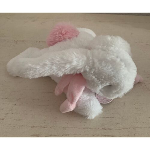 Doudou Lapin Blanc Et Rose - Doudou Et Compagnie Paris