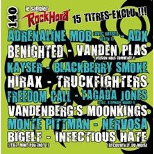 Le Sampler Rock Hard N° 140 _ (Cd Collector 15 Titres ; Pochette Cartonnée ; 2014)
