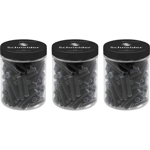 Schneider Lot De 3 Cartouches D'encre Noir Pot 100