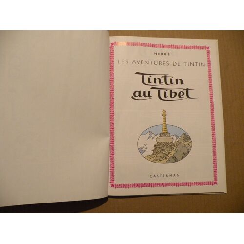 Brade Bd Tintin Au Tibet - Hergé De 1963