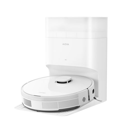 MOVA S10 Plus Robot Aspirateur Laveur  Aspiration 7000 Pa, Système DualBoost 2.0, VibroTurbo, Levage Intelligent de la Serpillière