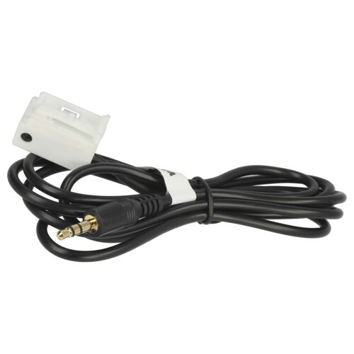 Vhbw Câble Adaptateur Aux Pour Radio De Voiture (120 Cm) Compatible Avec Peugeot De 2005 Et Après 407sw, 307sw, 807, 607, 407, 307