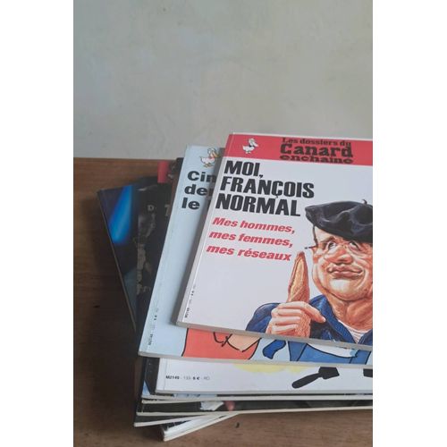 Lot De 10 Numeros Des Dossiers Du Canard Enchaîné