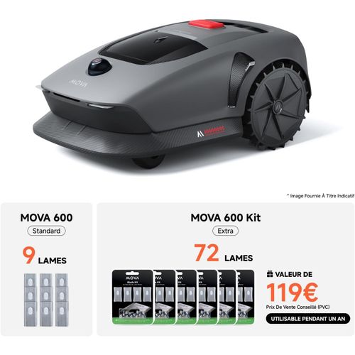 Kit tondeuse robot MOVA 600 Ultra