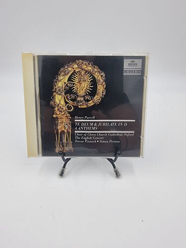 Cd De Musique Purcell : Te Deum & Jubilate In D. 4 Anthems (Simon Preston) En Boite