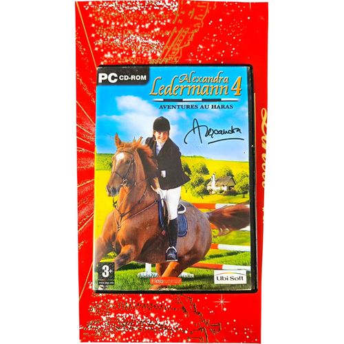 Alexandra Ledermann : L'École Des Champions ¿ Jeu Pc Cd-Rom ¿ Français ¿ Équitation, Simulation, Chevaux, Jeunesse ¿ Vendu Par Blaspo