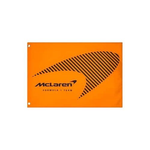 Drapeau Officiel Mc Laren Formule 1 Officiel Unisexe Orange Papaye