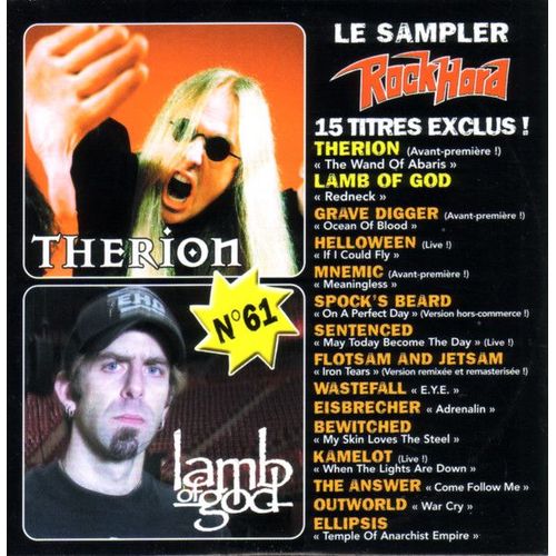Le Sampler Hard Rock N° 61 _ (Cd Collector 15 Titres ; Pochette Cartonnée ; 2006)