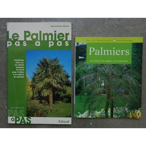 Le Palmier Pas À Pas. L'Exotisme Chez Soi, En Climat Tempéré. Un Livret Pour S'Initier À La Culture Du Palmier. - Palmiers. Les Acheter, Les Soigner Et Les Entretenir.