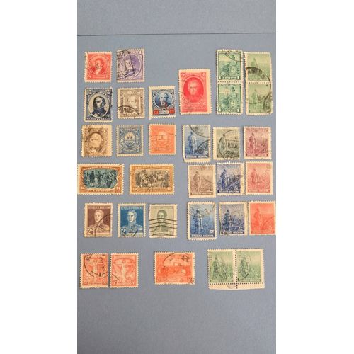 Lot 056 : 32 Timbres Anciens République Argentine Oblitérés
