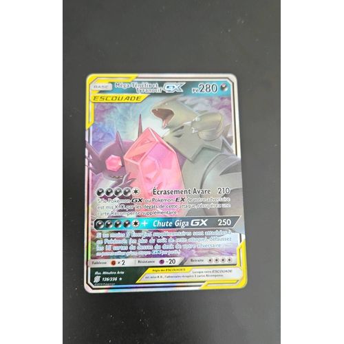 Carte Pokémon Méga-Ténéfix Et Tyranocif Gx 220 Pv