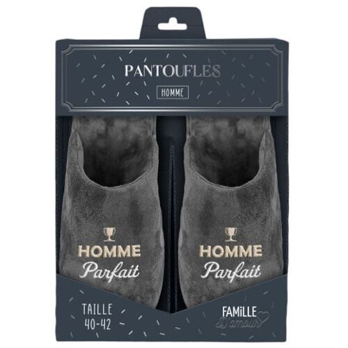 Pantoufles "Homme Parfait" 40-42