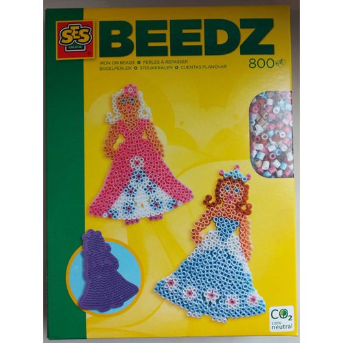 Perles À Repasser Princesses - 800 Perles, 1 Plaque