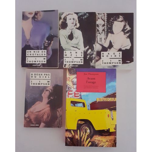 1 Lot De 5 Livres De Jim Thompson