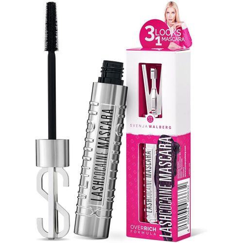 Lashcocaine Overrich Mascara - Nouvelle Technologie 3looks - Mascara Favorisant La Pousse Naturelle Des Cils - Trending Black Mascara By - Wipe-Fast - Vegan - Made In Germany[X49] 