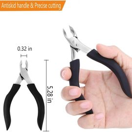 Coupe-Ongles Pour Les Personnes Agées, Coupe-Ongles Utilisé Pour Les Ongles Épais ? Ongles Incarnés. Longue Poignée, Emballage En Cuir? 
