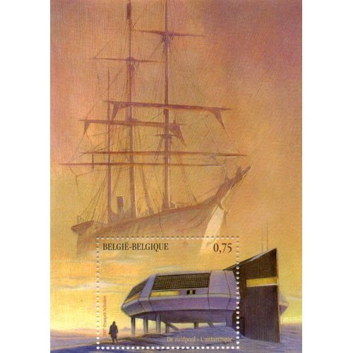 Belgique Timbre L' Antarctique 2007