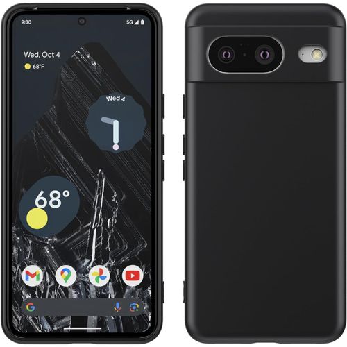 Coque Silicone Noir Pour Google Pixel 8 Little Boutik©
