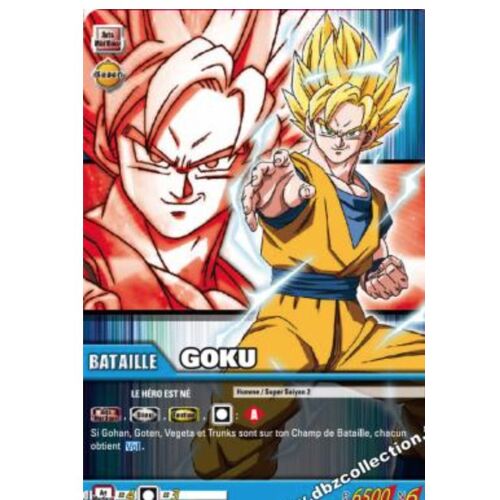 Carte Dragon Ball 914 Vf Part 6 Goku Super Jcc Cartes À Jouer Et À Collectionner