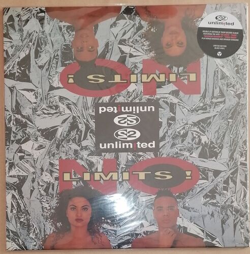 2 Unlimited No Limits Double Vinyl Lp Black
