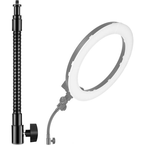 NEEWER Bras Flexible en métal de 25 cm pour lumières vidéo LED, Anneau de Flash et Autres Accessoires de Photographie avec Filetage de 6,35 mm