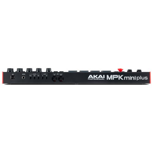 Akai Professional Mpk Mini Plus - Clavier Maître - 37 Touches - Rouge
