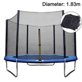 Filet De Trampoline Pour Enfants De 6 Pieds Avec Clôture De Porte À Fermeture Éclair Pour Une Sécurité Renforcée