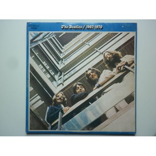 The Beatles Double 33tours Vinyle Bleu 1967-1970 Disques Noir